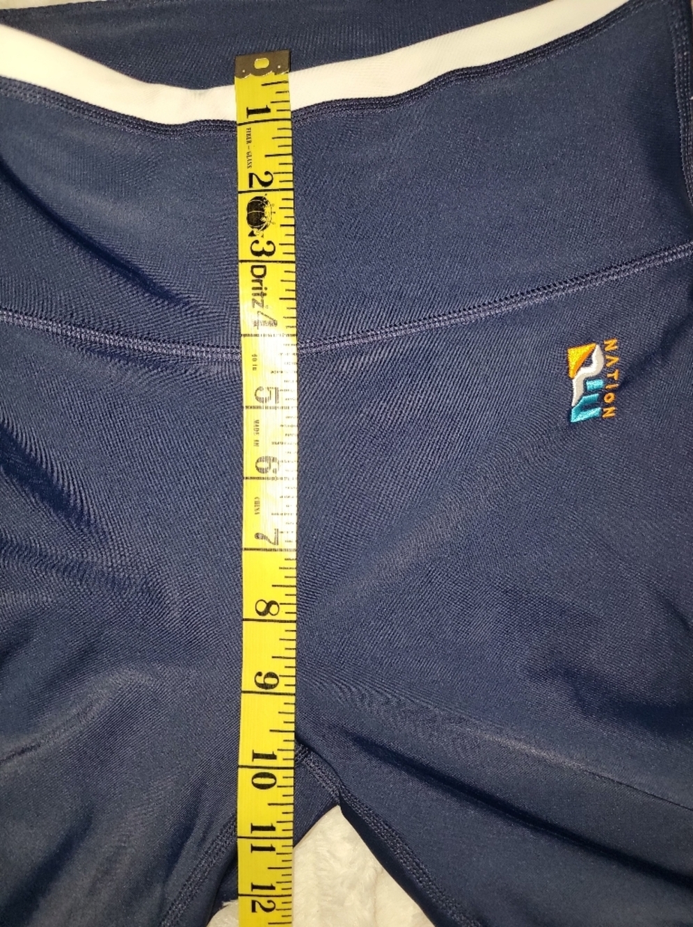 P.E Nation Navy Leggings with White Piping - Picture 7 of 10